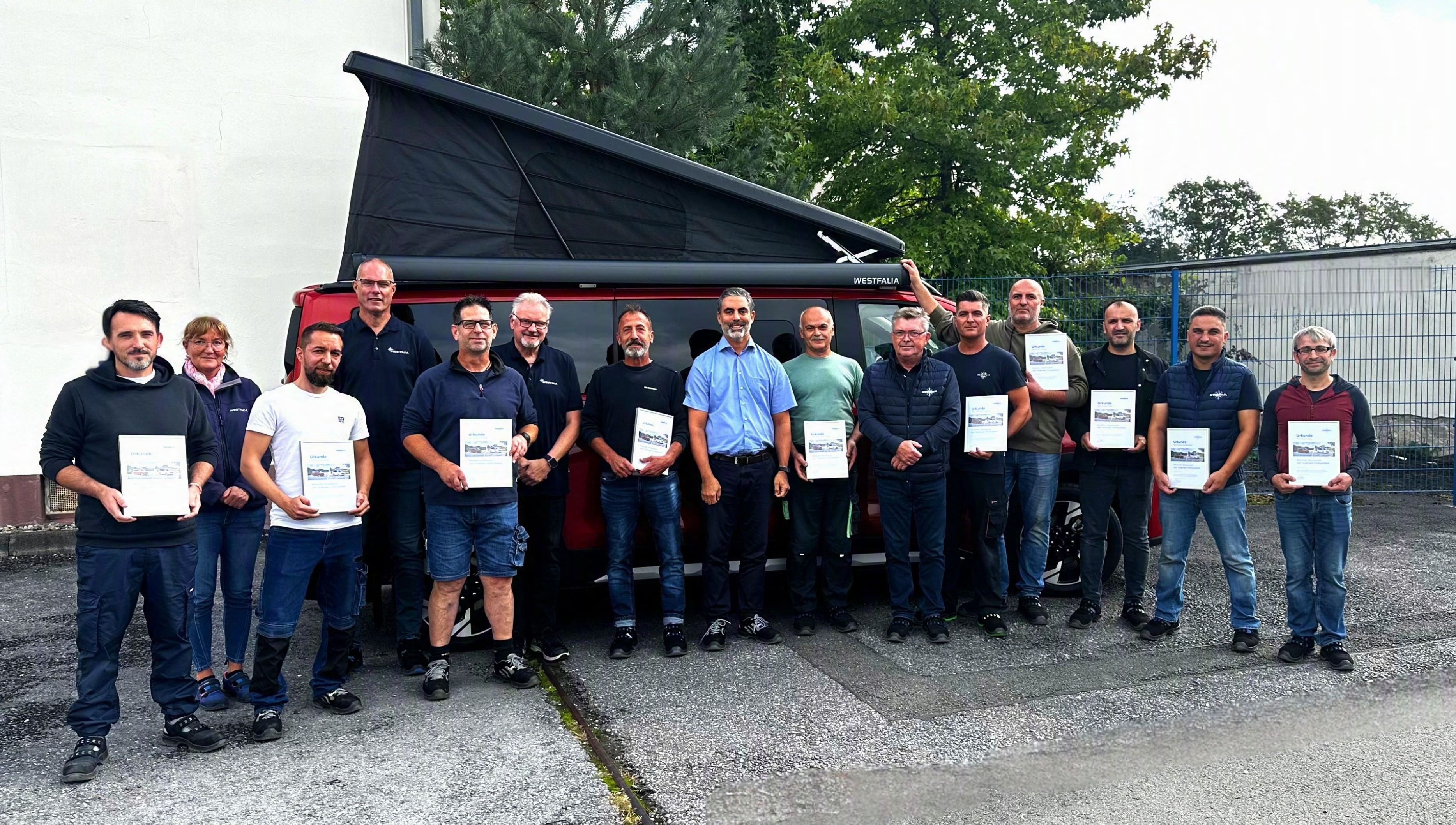 Jubilare bei Westfalen Mobil (14.09.2026)
