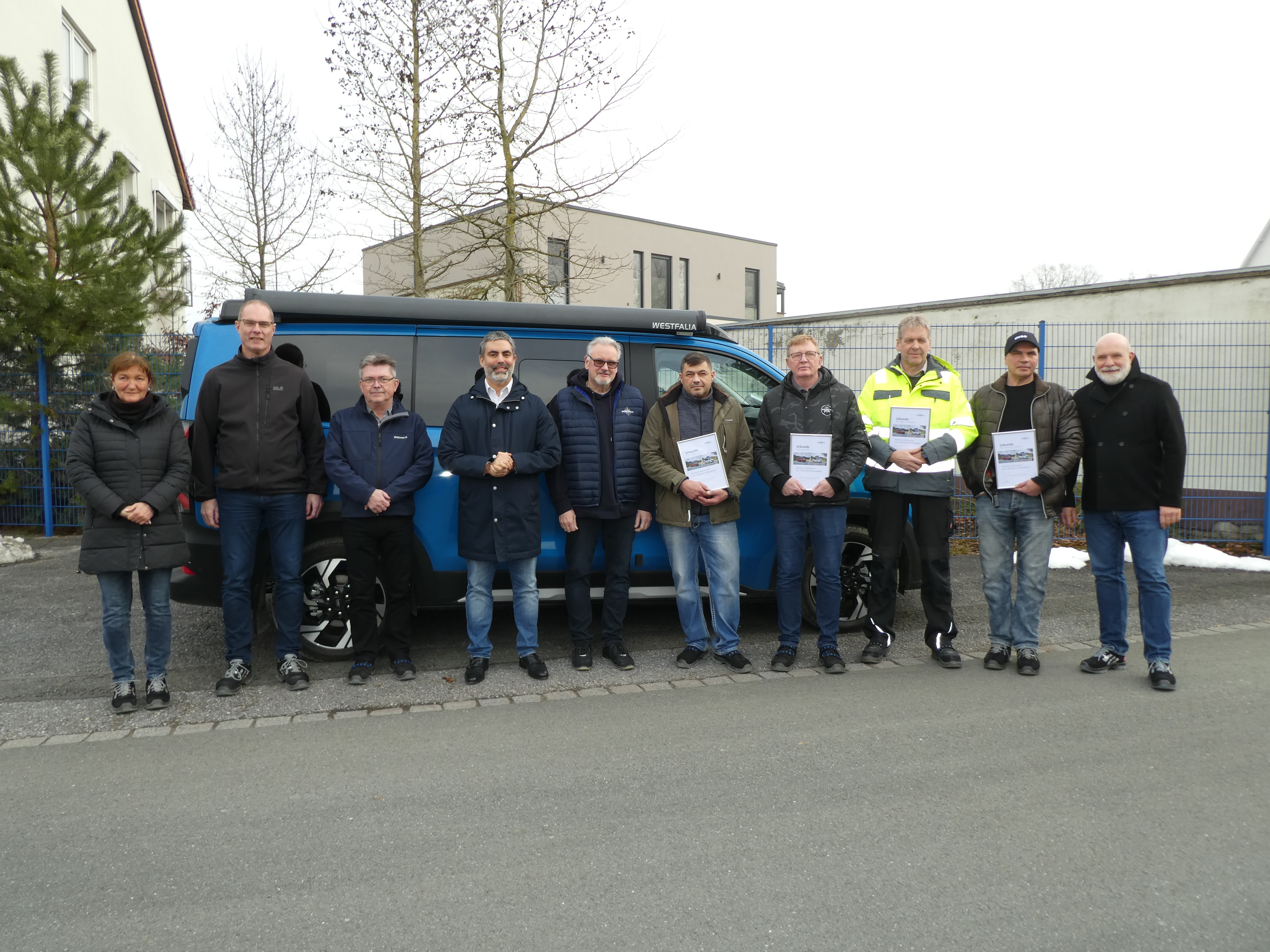 Jubilare bei Westfalen Mobil  (19.02.2026)