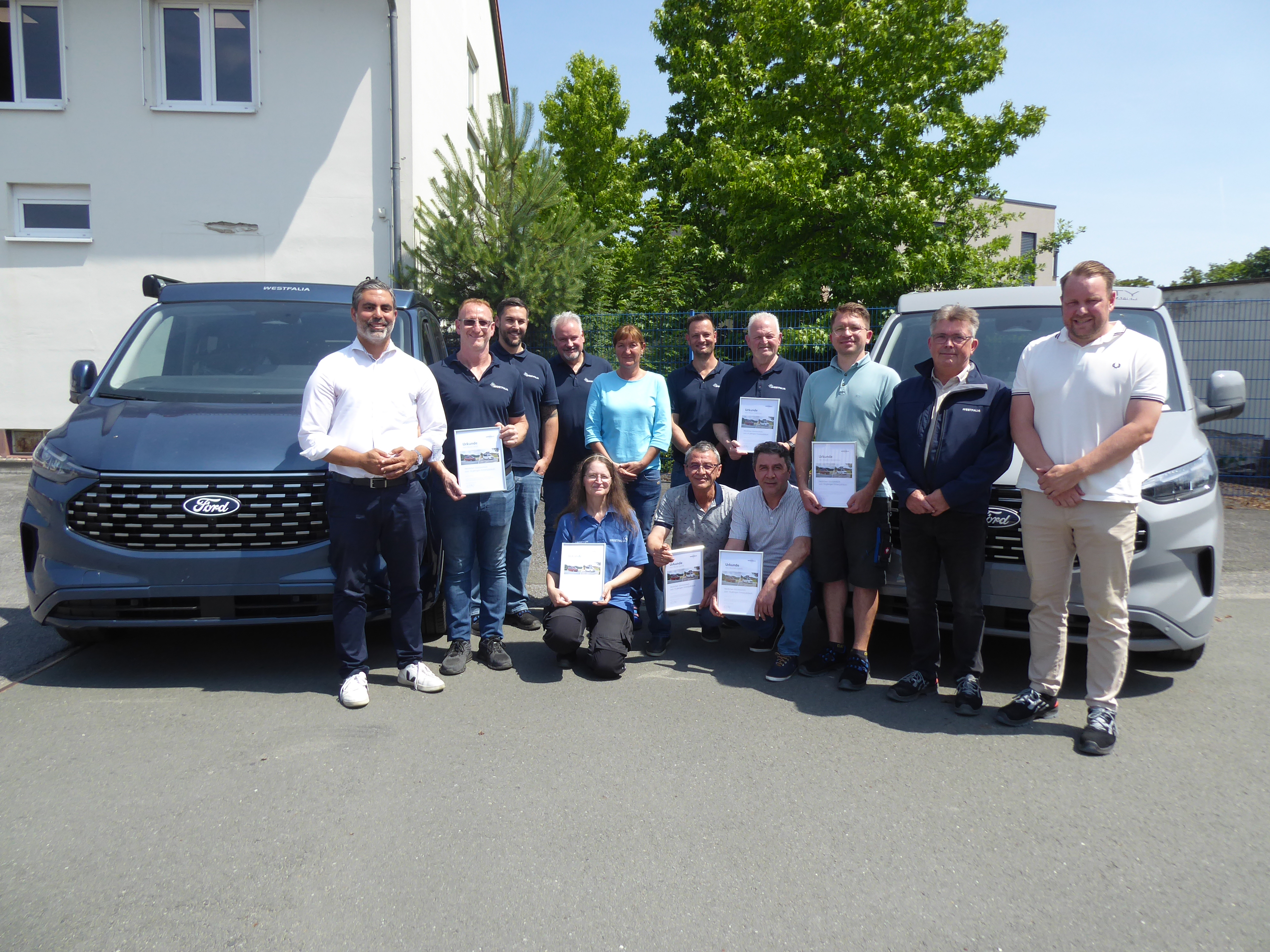 Jubilare bei Westfalen Mobil  (30.06.2025)