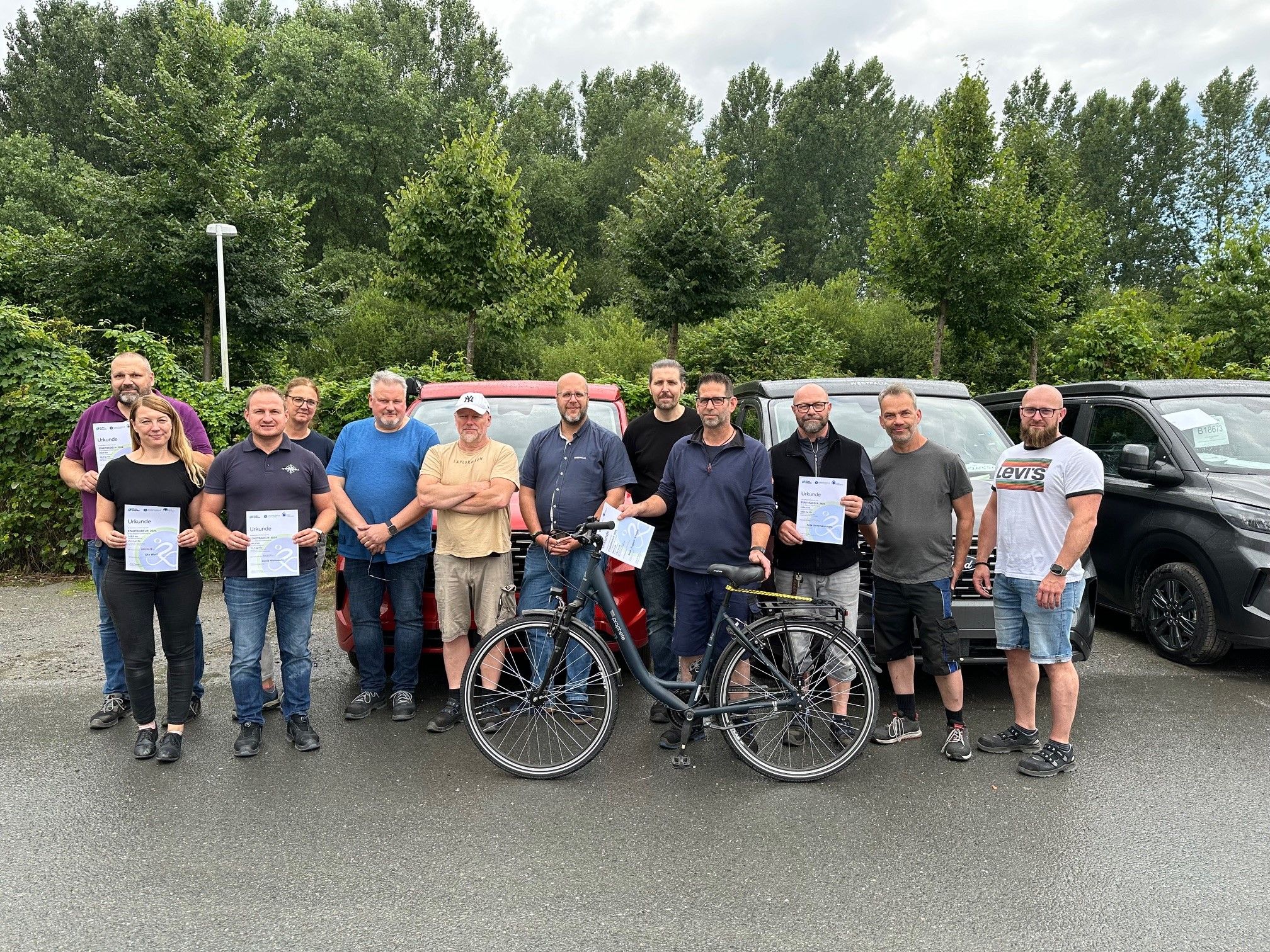 En route pour le vélo  (05.07.2024)